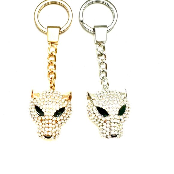 EFFY Panther Keychains both included Bling Bling - Picture 1 of 2